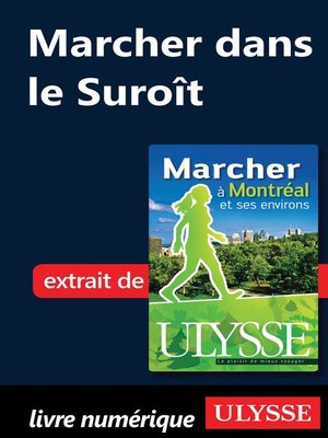 cover image of Marcher dans le Suroît